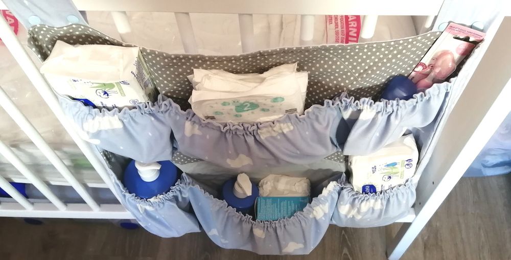 Porta fraldas para pendurar