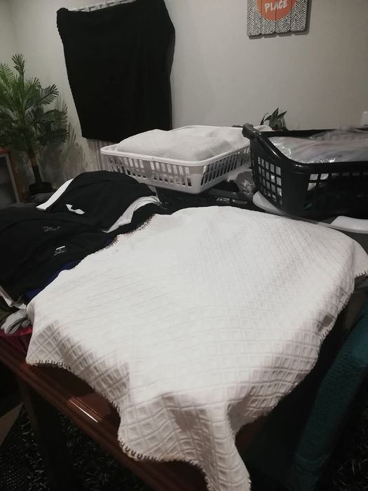 Serviço de engomadeira