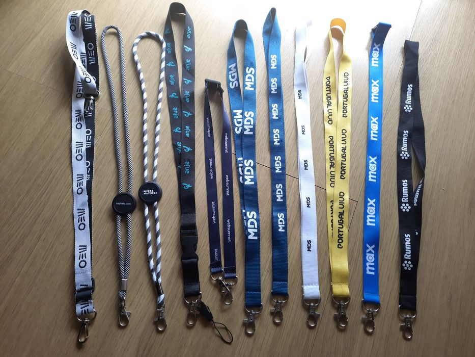 Fitas de Pescoço (Websummit, Mds, Max, Meo, Azores...)