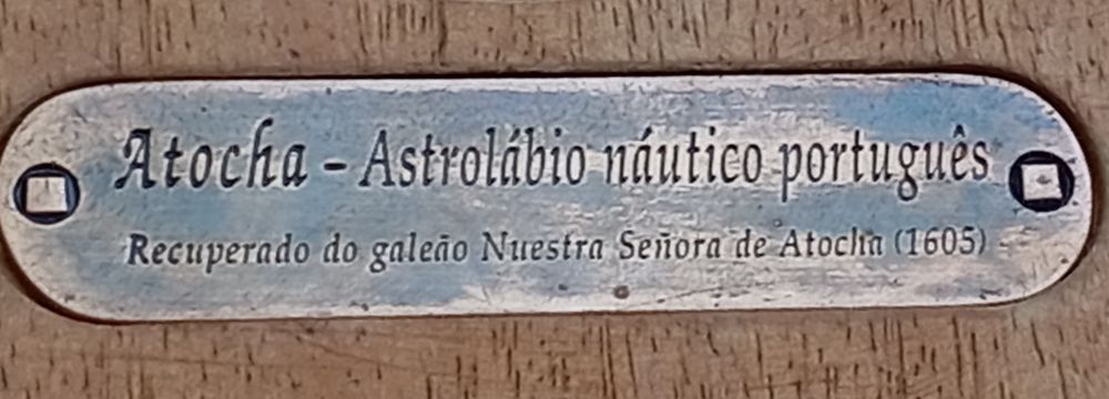 Astrolábio náutico português Atocha