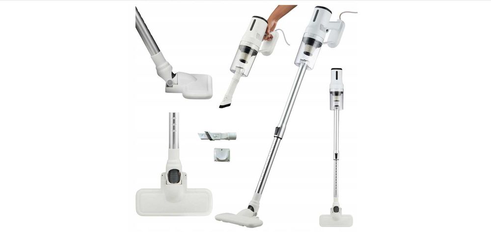 【BGS10】　12-043C　白魔道士 Odkurzacz Pionowy i Ręczny 2w1 Mocny 600W Filtr HEPA Kalisz • OLX.pl