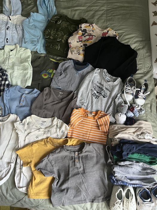 Пакет одягу на хлопчика 74-80 ріст