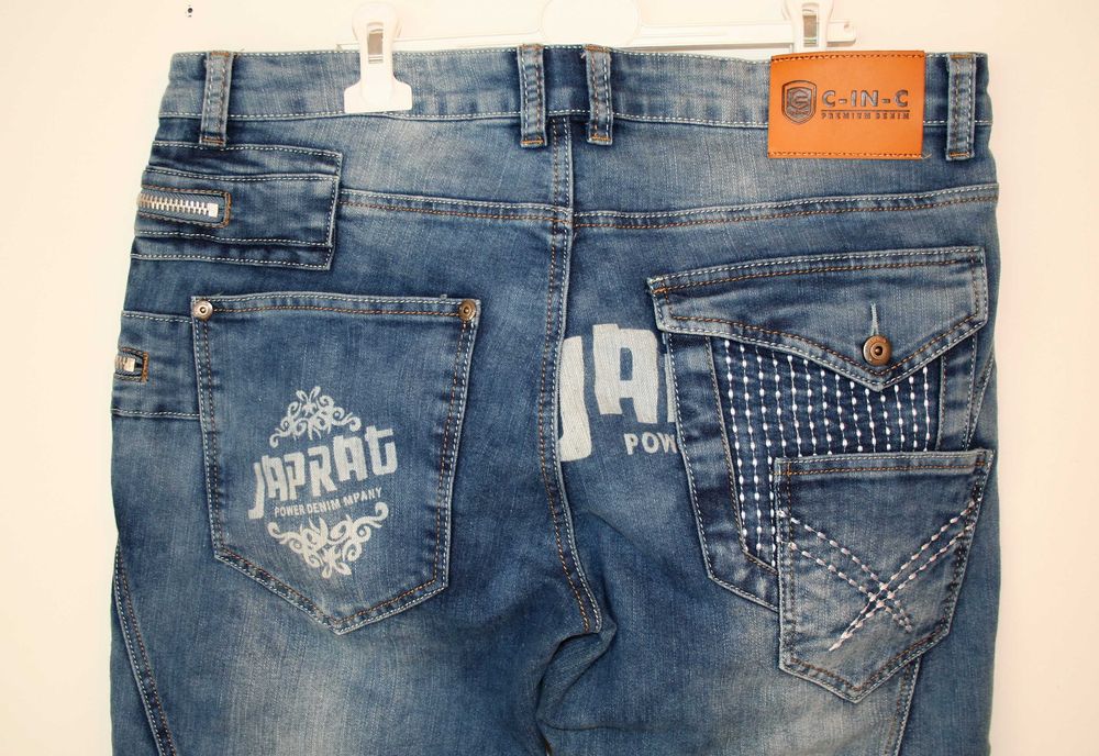 Dżinsy  Męskie spodnie dżinsowe dżinsy rozmiar 38 C-IN-C