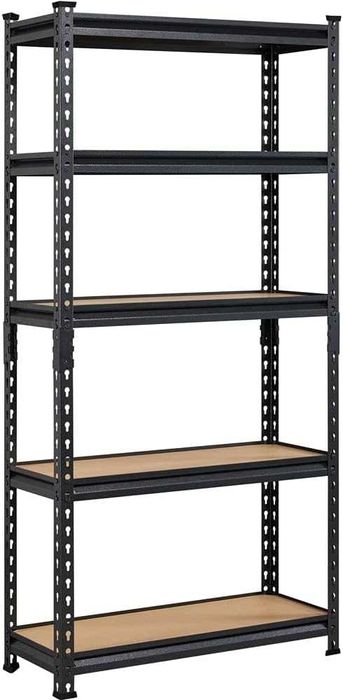 Yaheetech Regał magazynowy 5-poziomowy 75 × 30 × 153 cm