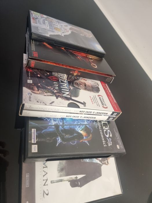 Zestaw Gier, fifa 18 wiedzmin diablo hitman 2 Wrc tekken brydż