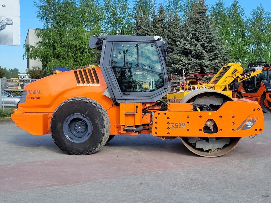 Hamm 3518 HT  Walec do robót ziemnych, Do prac ziemnych, Stalowo Gumowy, Super Stan