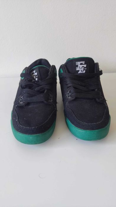 Sapatilhas Ténis Supra , modelo Ellington Pretas e Verdes - tamanho 40