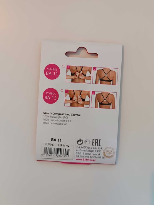Julimex klips ściągający ramiączka