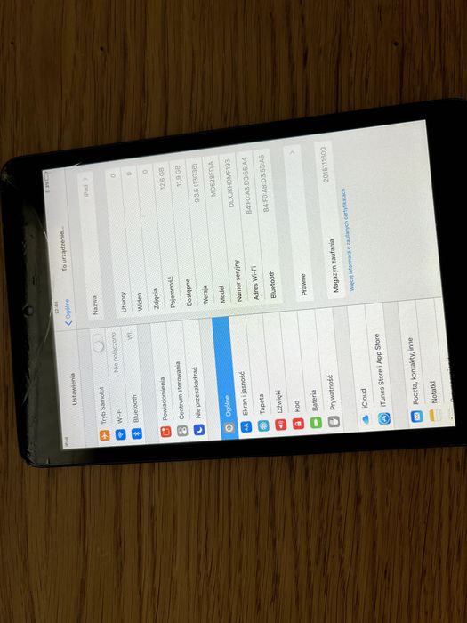 Apple iPad Mini 1 Wi-Fi  16GB A1432 - MD528FD/A - Space Gray