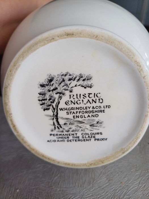 Angielska porcelana dzbanek RUSTIC ENGLAND Staffordshire