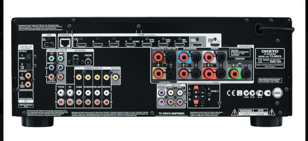 Onkyo tx-nr616 amplituner7.2