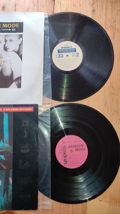 Depeche Mode – duża kolekcja winyle + DVD + bilety + książka