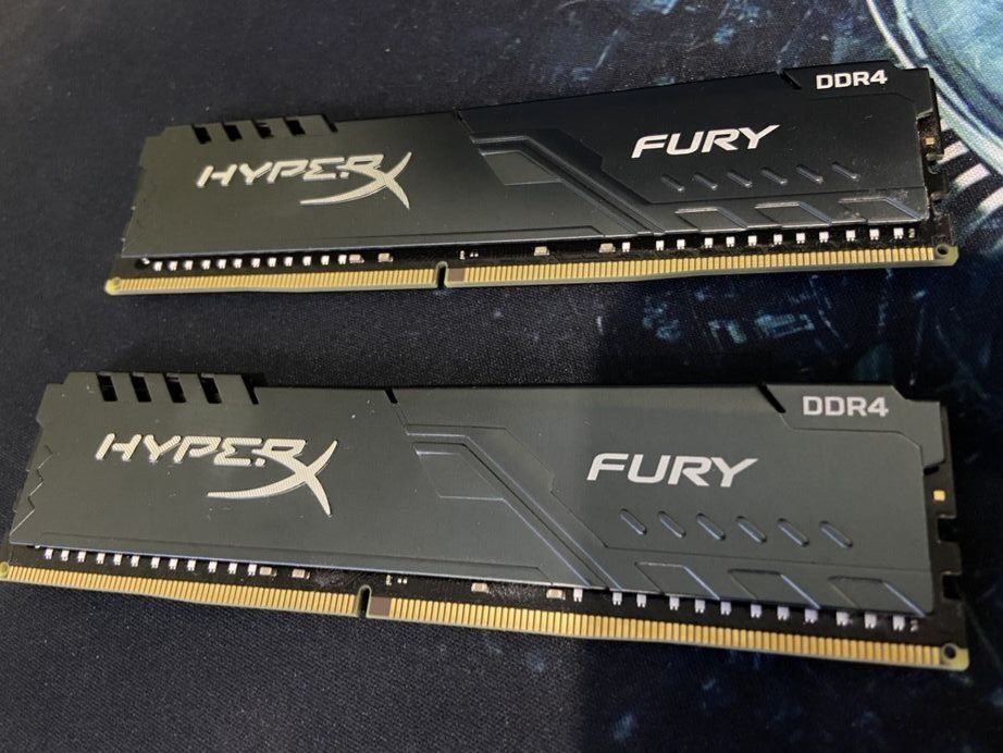 HyperX fury 64gb (2x32) 3200mhz 16-20-20