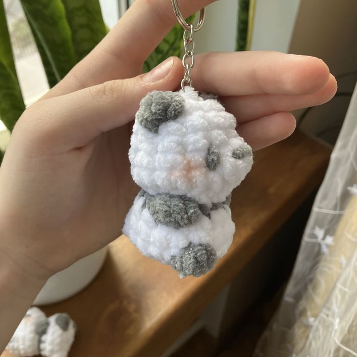 Panda breloczek zrobiłam sama