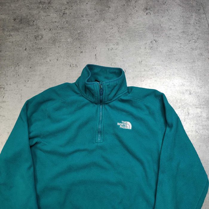 MĘSKA Bluza POLAR Thermal Małe Logo PolarTec Suwak Haft The North Face