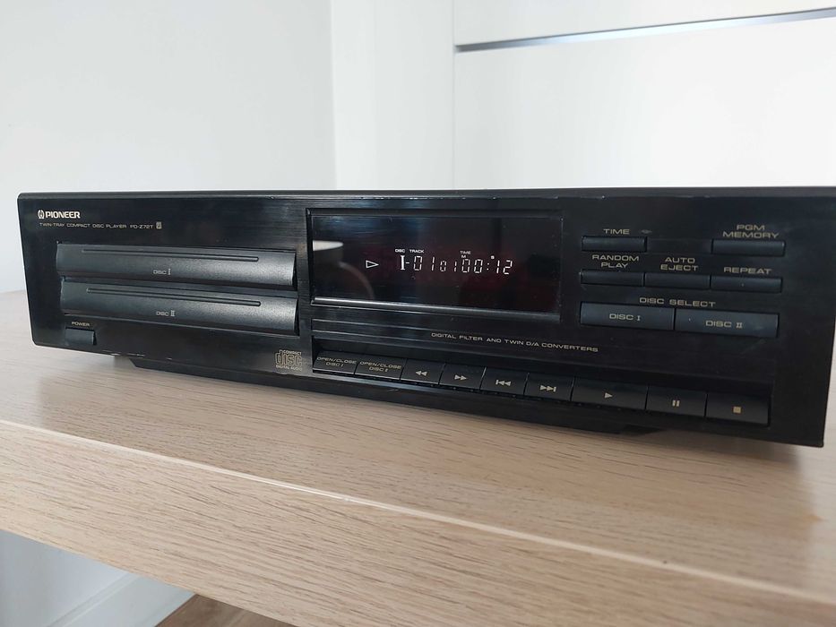 Odtwarzacz Pioneer CD player PD z72 T Zmieniarka Midi idealny do wiezy 36 cm