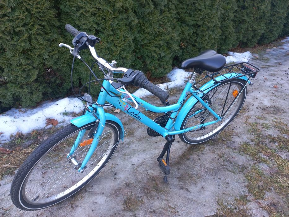 Rower miejski lub trekingowy Cadex koła 24" dla dziewczynki