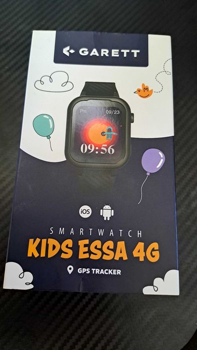Smartwatch GARETT Kids Essa 4G czarny