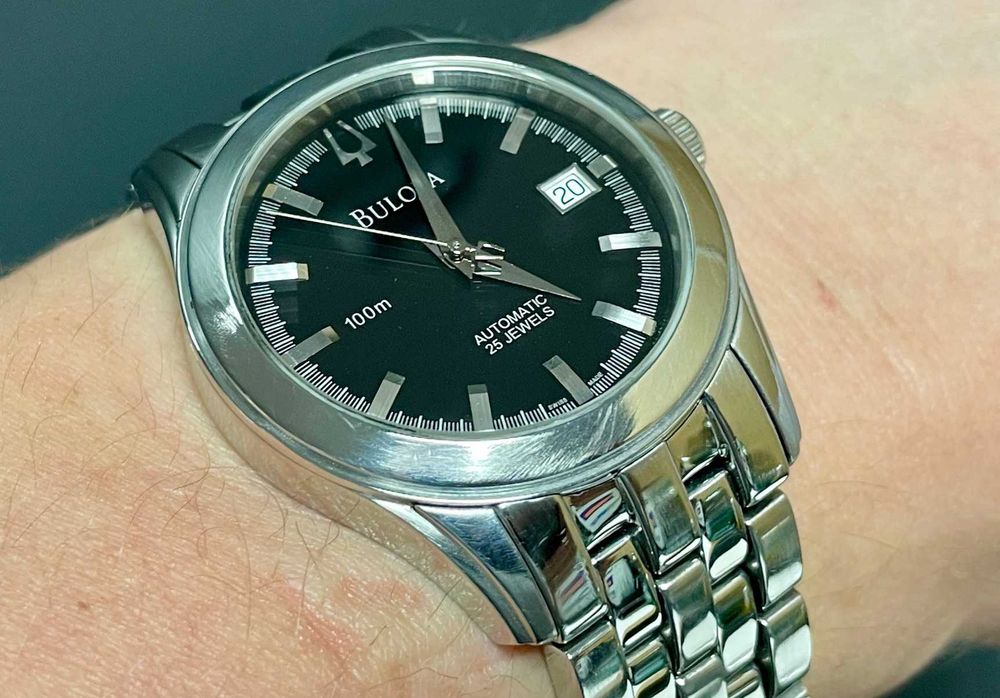Szwajcarski zegarek Bulova C860440 Automatic 25 kamieni 38 mm Szafir