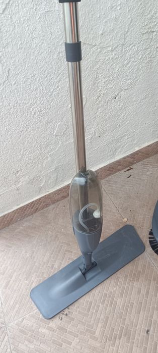 Mopa e vassoura mecânica manual