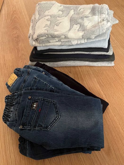 Джинси, кофти для хлопчика 110/116 (комплект)