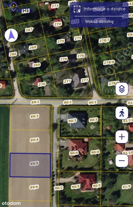 Florentynów działka budowlana 1200 m²