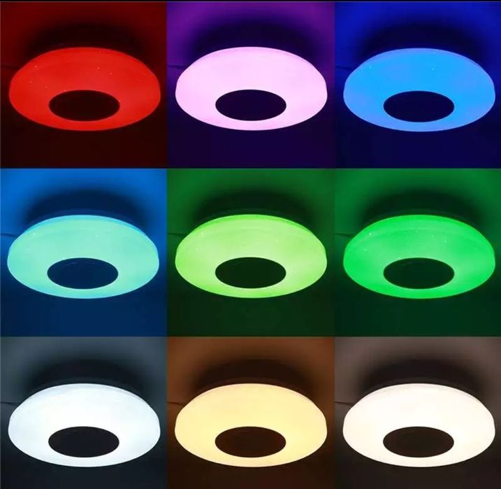 LED + RGB com Coluna Bluetooth HOME PARTY Lightning