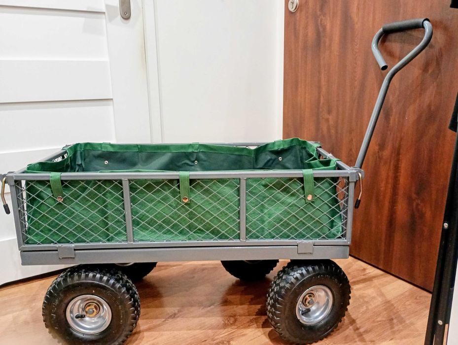 Sprzedam NOWY -WÓZEK-OGRODOWY -udzwig -270kg -kola pompowane -430zl