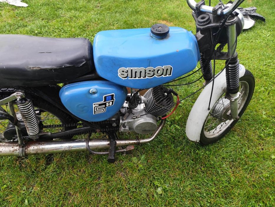 wyprzedaż garażowa Simson s 51 s 50 sr 50