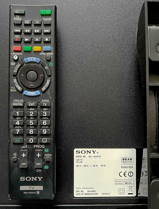 Telewizor SONY 46 cali FullHD 400Hz