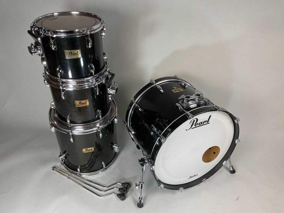 Pearl Prestige Session Select 12" 13" 16" 22" - Maple/Mahogany - Black