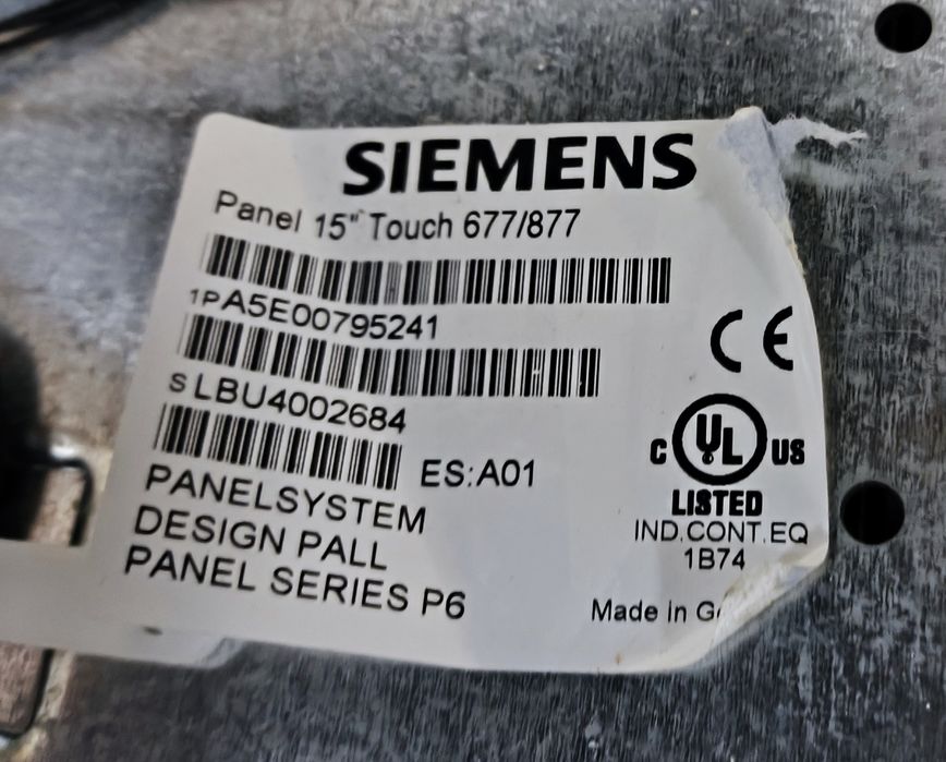 Siemens Panel 15 touch 677 / 877 + Remote Kit