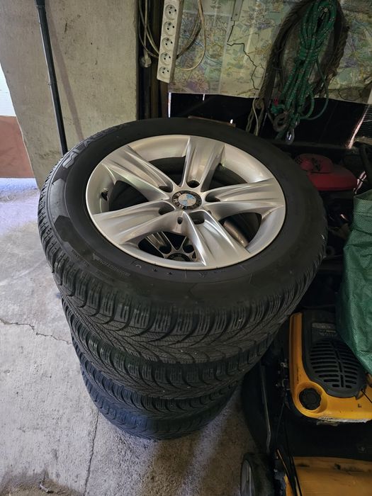 Orginalne koła BMW 5x120 pasują do f31 e60 f10 itp opony super stan koła ładne nie naprawiane komplet OKAZJA warto!!