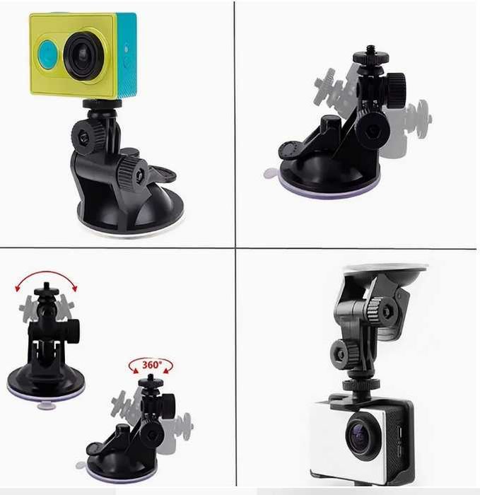 PRZYSSAWKA statyw uchwyt na szybę XIAOMI YI 2 4K gwint 1/4 cala