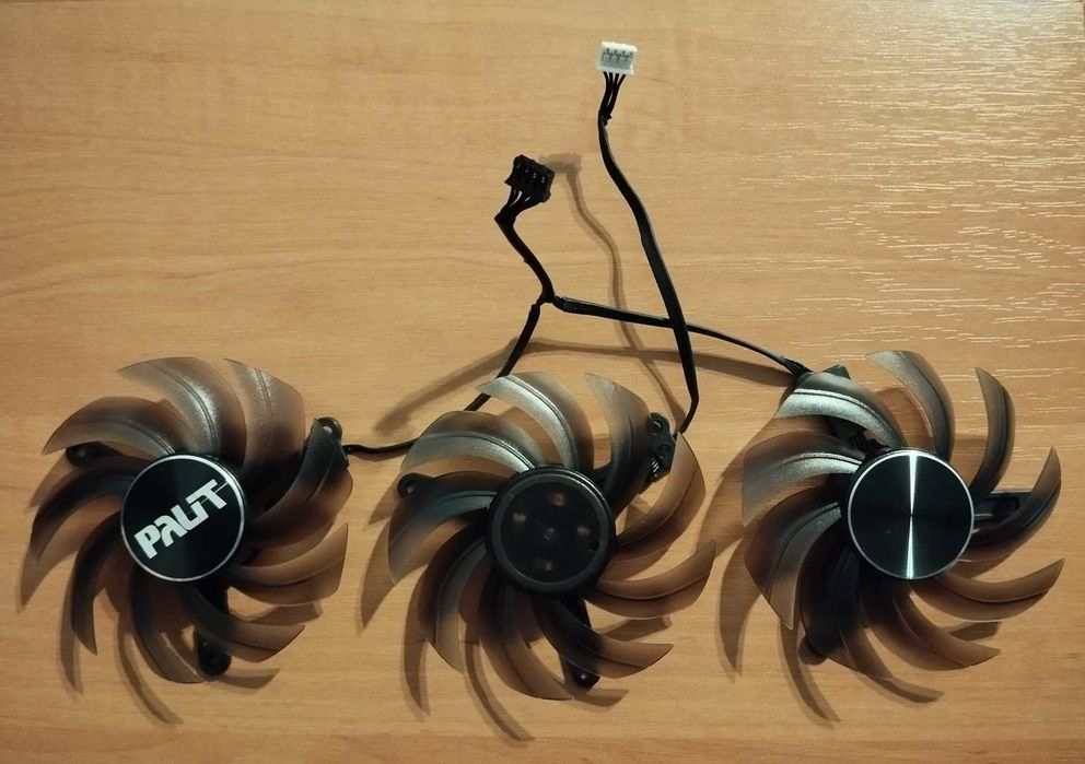 Вентилятор 85 88 95мм Palit  JETSTREAM GA91S2U FDC10U12S9-c  GAA8S2U