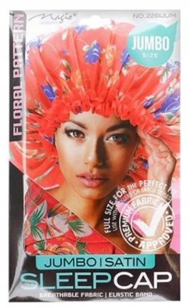 Magic Czapka W Kwiaty Do Włosów Kręconych Ogromna Jumbo