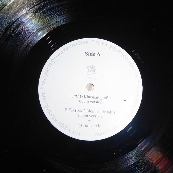 Paktofonika - Archiwum kinematografi / Winyl 1 press 2002