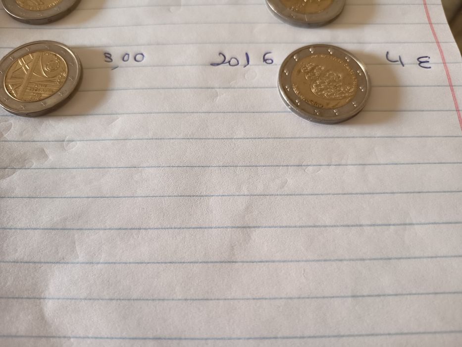 Moedas 2 € de Pirtugal para colecionadores