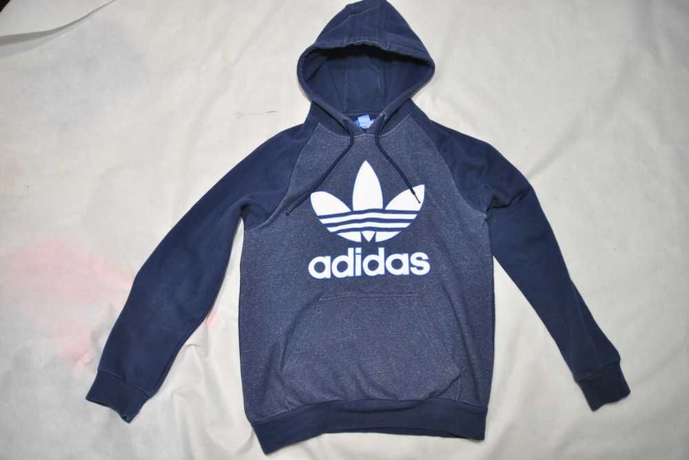 ADIDAS S bluza męska bawełniana z kapturem rozpinana  rs5v