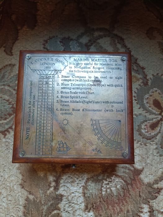 Instrument nawigacyjny + sexstant