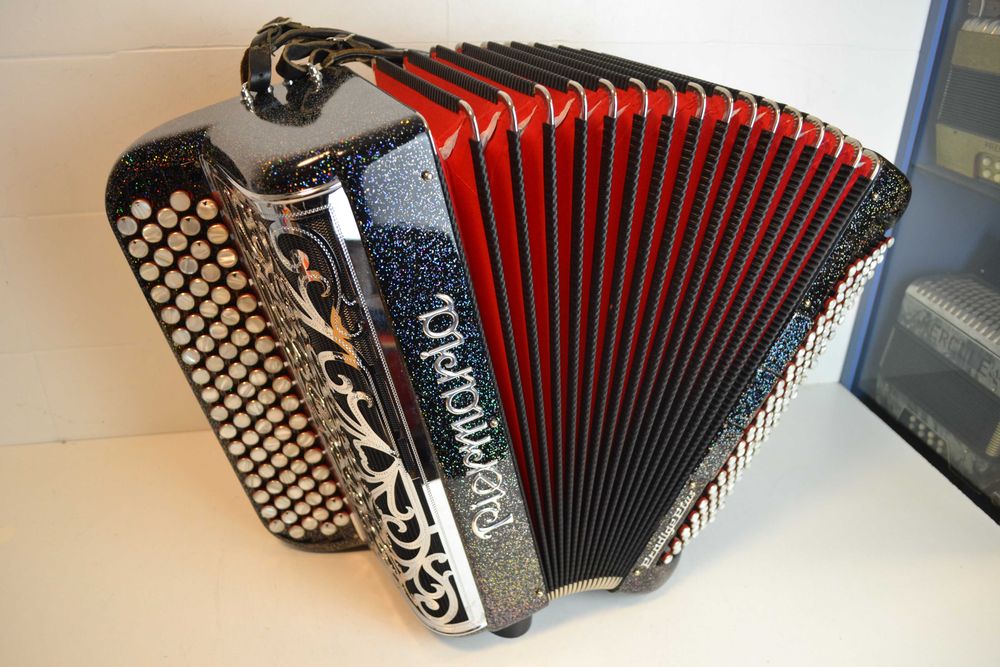 Piermaria Accordion, 3 Voices, 120 Basses, N64284617708929124