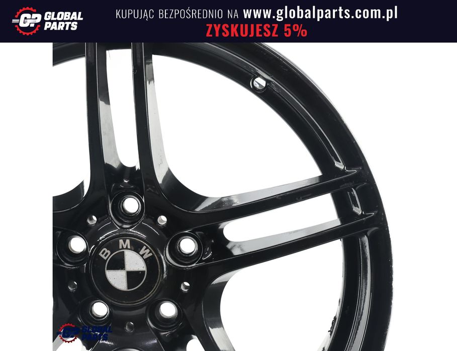 BMW E90 E91 Przednia Czarna Felga Aluminiowa 19" M 313 8J ET:37