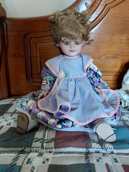 Antigas bonecas de porcelana