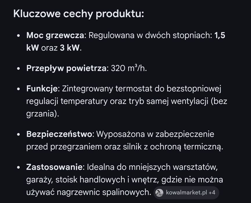 Trotec TDS 19 e Nagrzewnica