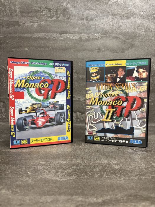 Комплект картриджів SEGA MD Manaco GP 1,2 ціна за пару