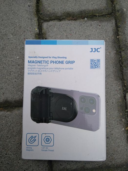 Grip dostawką do telefonu aparat iPhone Android pilot