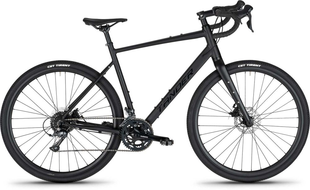 NOWY aluminiowy rower gravel Tander GL.1 hamulce tarczowe, SZTYWNE OSIE