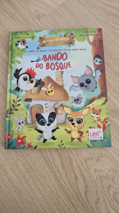 Livro Infantil "O Bando do Bosque - Há Festa na Clareira" (Pingo Doce)