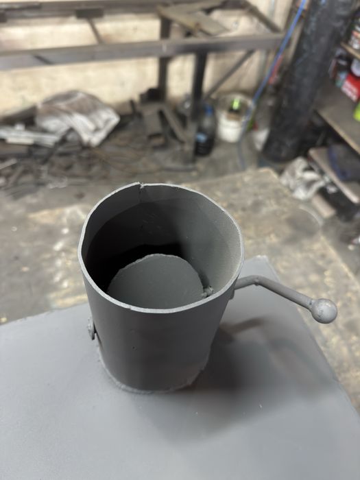 Буржуйка з товстого металу 3 мм