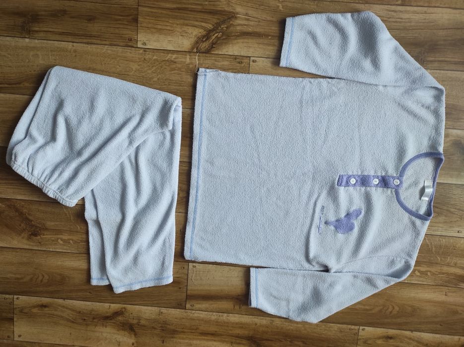 Ciepła piżama damska XL